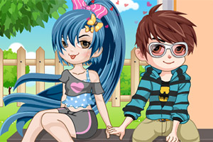 情人节甜蜜小情侣