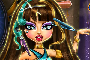 怪物高校女生美发