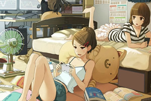 动漫房间找字母