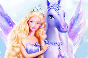 芭比豪华填色游戏