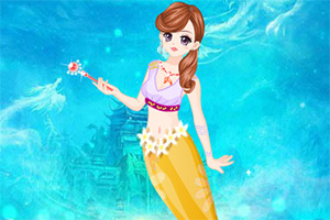 美丽深海美人鱼