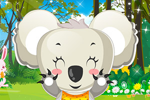 照顾可爱的考拉宝宝