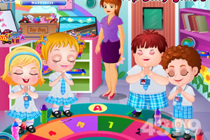 可爱宝贝上学去