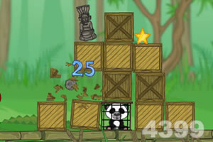 长颈鹿解救小伙伴