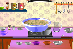 制作火腿土豆汤