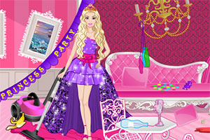 公主派对后的清理