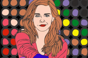 艾玛沃特森上色