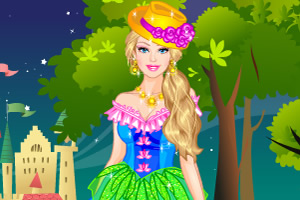 城堡中的芭比公主