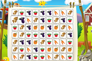 农场蔬菜对对碰