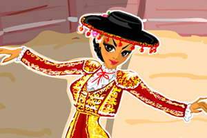 斗牛士女孩装扮