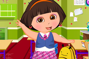 朵拉的新学期装扮