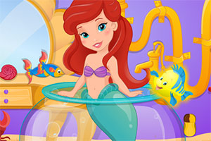 美人鱼宝贝沐浴