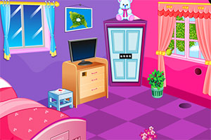 逃离粉色温馨小屋