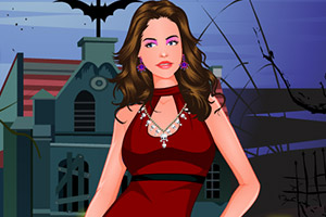 黑夜的时尚装扮