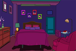 逃离暗紫色密室