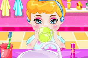 灰姑娘宝贝的早晨