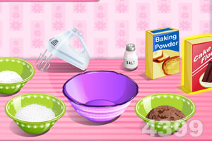 巧克力花生黄油蛋糕