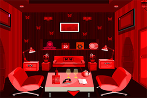 逃离暗红色房间