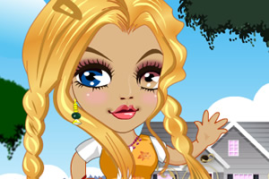 可爱巴西小女孩