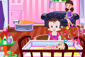 照顾新生小宝宝