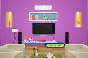 逃离淡紫色房间