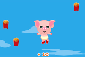 小猪食物跳