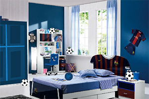 逃离足球迷的房间