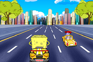 海绵宝宝赛车手