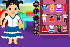 宝贝的时尚装扮