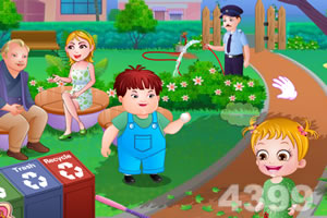 可爱宝贝地球日