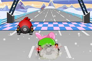 捣蛋猪卡丁车比赛