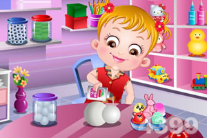 可爱宝贝欢乐复活节