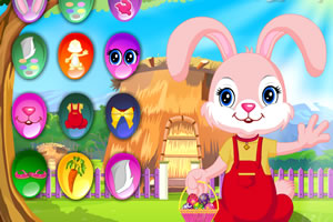 复活节小兔子装扮