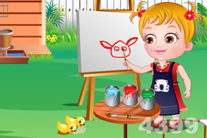 可爱宝贝欢乐复活节