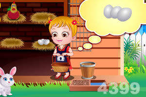 可爱宝贝欢乐复活节