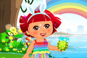 朵拉复活节可爱装