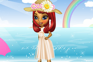 丽莎的夏季装扮