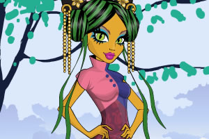 杰妮芙的宫廷装