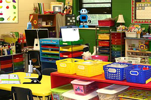 课堂教室找东西