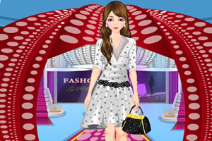 波尔卡时尚装扮