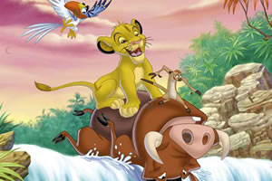 狮子王图片找字母