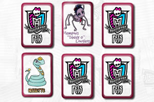 怪物高校宠物记忆卡