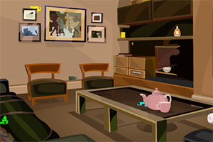 黑暗褐色房间逃脱