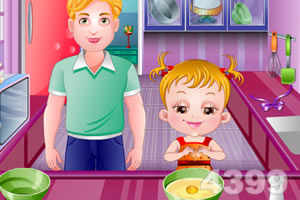 可爱宝贝的母亲节