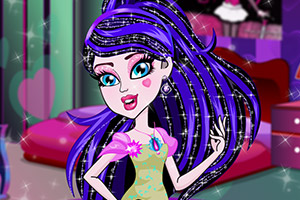 神秘女孩的装扮