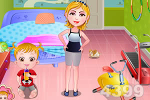 可爱宝贝学习礼仪