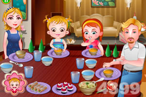 可爱宝贝学习礼仪