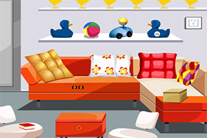 逃离整洁明亮的小屋