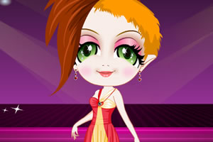 可爱的朋克女孩