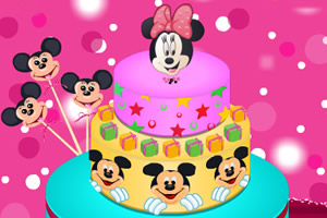 美味的米老鼠蛋糕